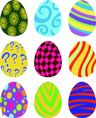 Easter egg set 2