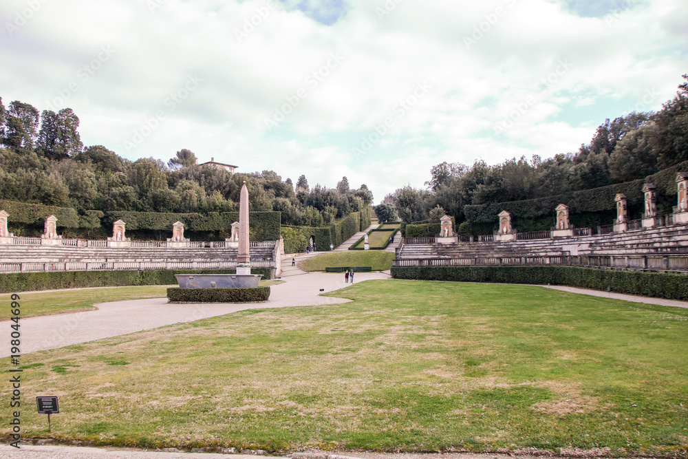 Boboli garden and Pitti Palace