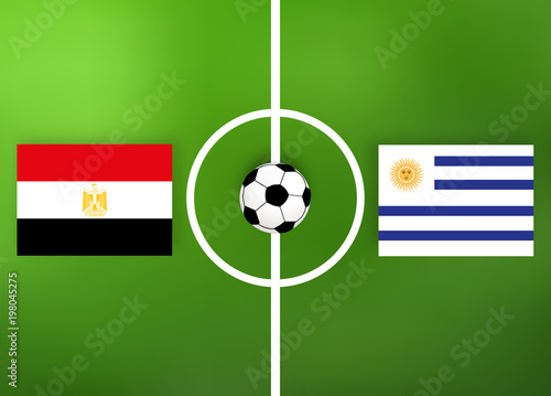 Fußball - Ägypten gegen Uruguay