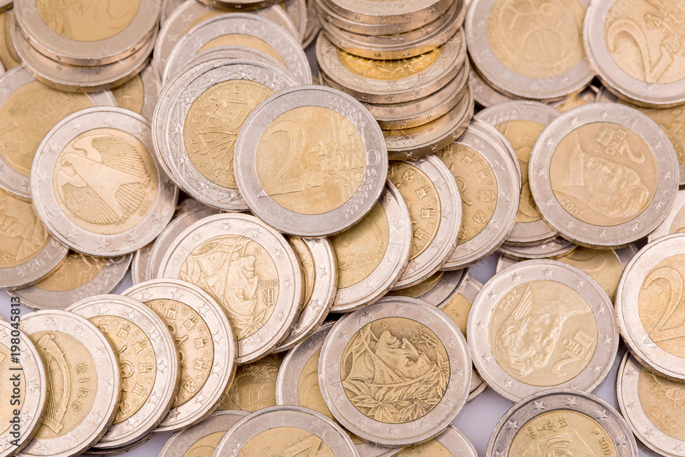 euro coins