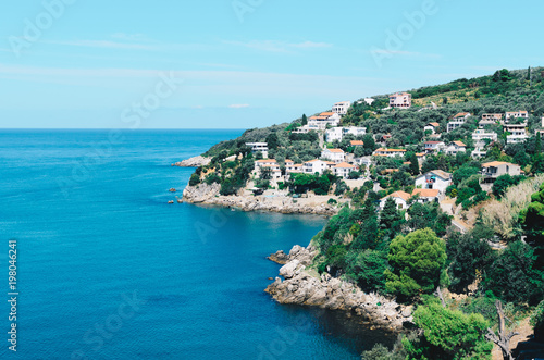 Fototapeta Naklejka Na Ścianę i Meble -  Ulcinj seascape view, Montenegro