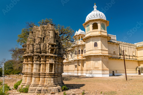 Fateh Prakash Mahal Palace at Chittorgarh Fort - Rajastan, India photo