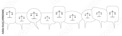 Sprechblasen - Gleichgewicht