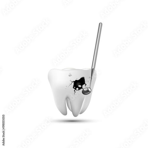 Dental Icon,Protect Tooth - Illustration