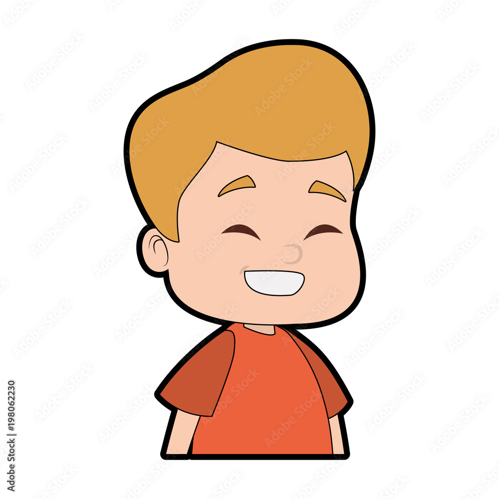 Cute boy cartoon vector illustration graphic design Cute boy cartoon vector illustration graphic design