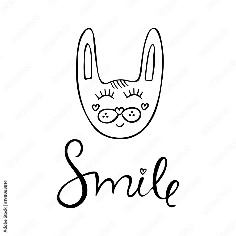 Obraz premium Smile bunny.