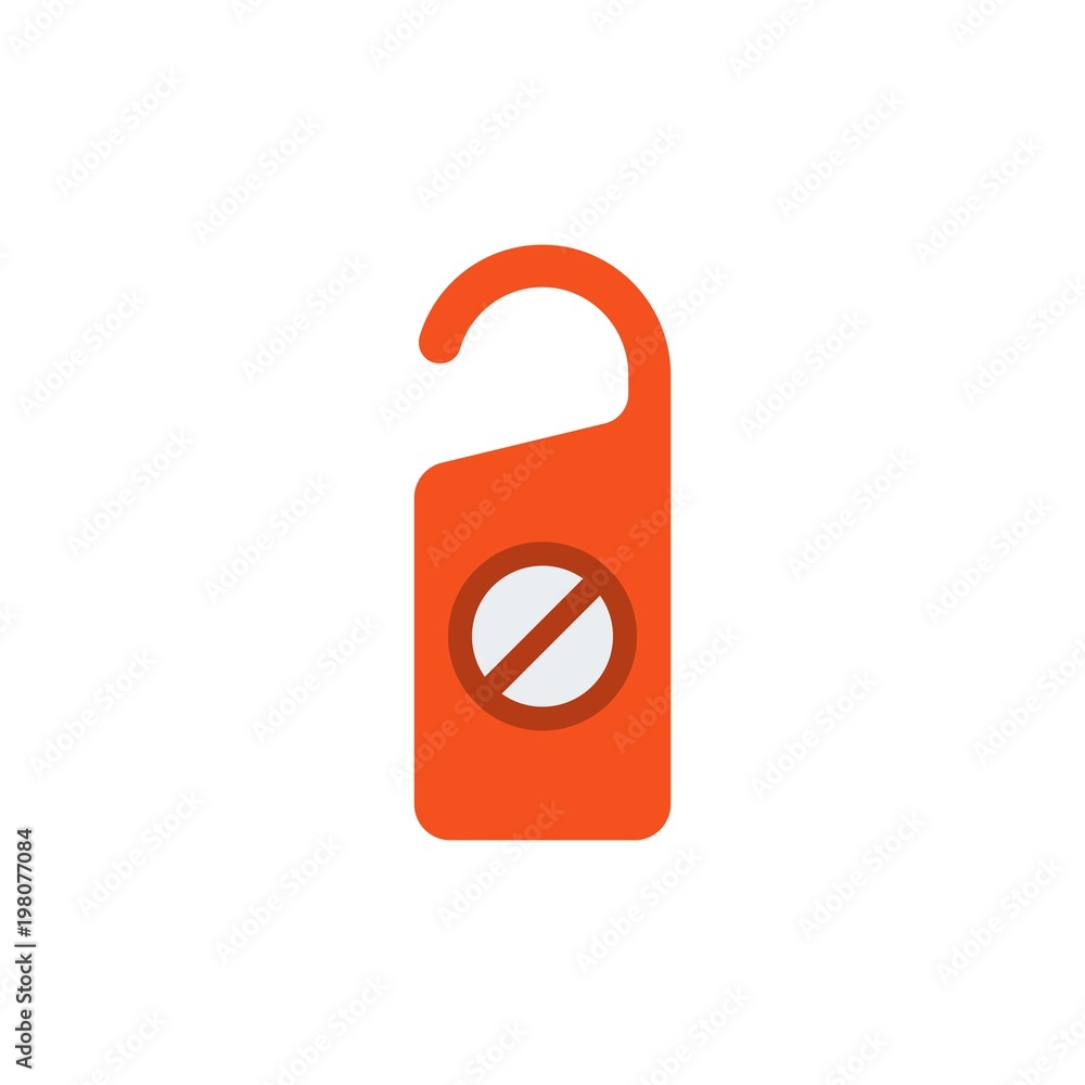 do not disturb flat vector icon. Modern simple isolated sign. Pixel perfect vector illustration for logo, website, mobile app and other designs do not disturb flat vector icon. Modern simple isolated sign. Pixel perfect vector illustration for logo, website, mobile app and other designs