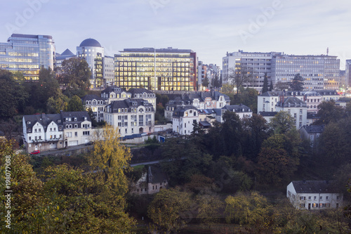 Panorama of Luxembourg City