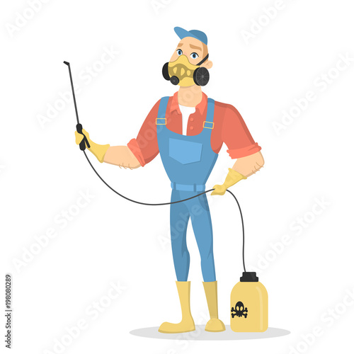 Pest control service.