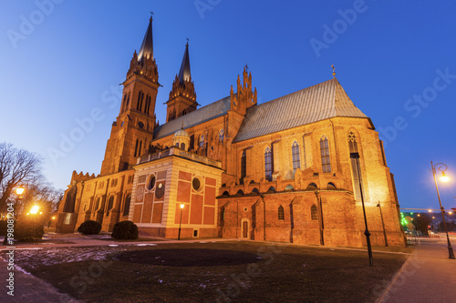 Basilica Cathedral of St. Mary of the Assumption in Wloclawek