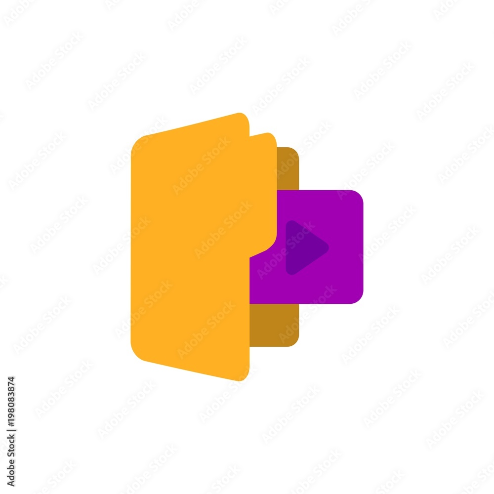 media folder, multimedia folder flat vector icon. Modern simple isolated sign. Pixel perfect vector illustration for logo, website, mobile app and other designs media folder, multimedia folder flat vector icon. Modern simple isolated sign. Pixel perfect vector illustration for logo, website, mobile app and other designs