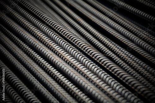 pile of steel bar