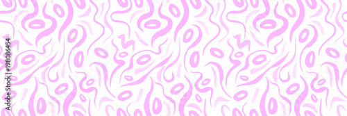 Pink alga seamless pattern with natural watercolor illustrations of seaweed on the paper. Amazing for textile, wallpapers, greetings card, web, backgrounds, labels.