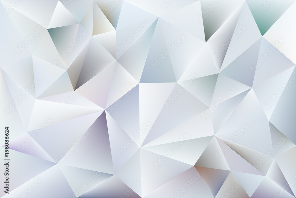 Polygonal gray background. Made in low poly technique