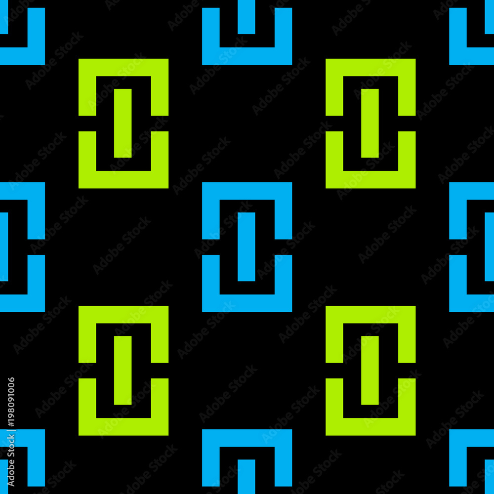 Security box seamless pattern. Strict line geometric pattern for your design. Security box seamless pattern. Strict line geometric pattern for your design.