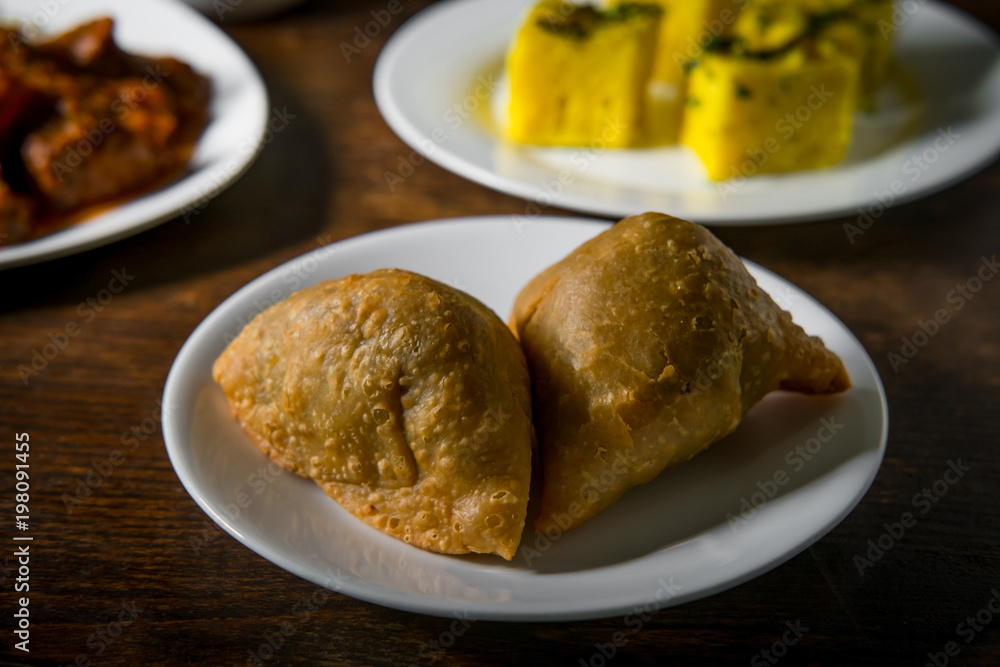 Indian Kheema Samosa Indian Kheema Samosa