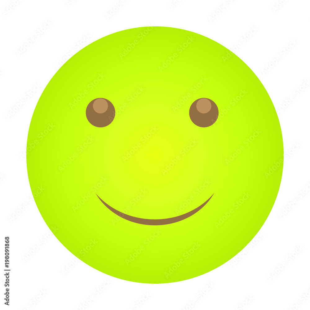 Fototapeta premium Smiley Fröhlich