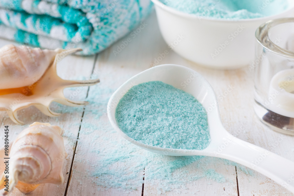 Blue sea salt Blue sea salt