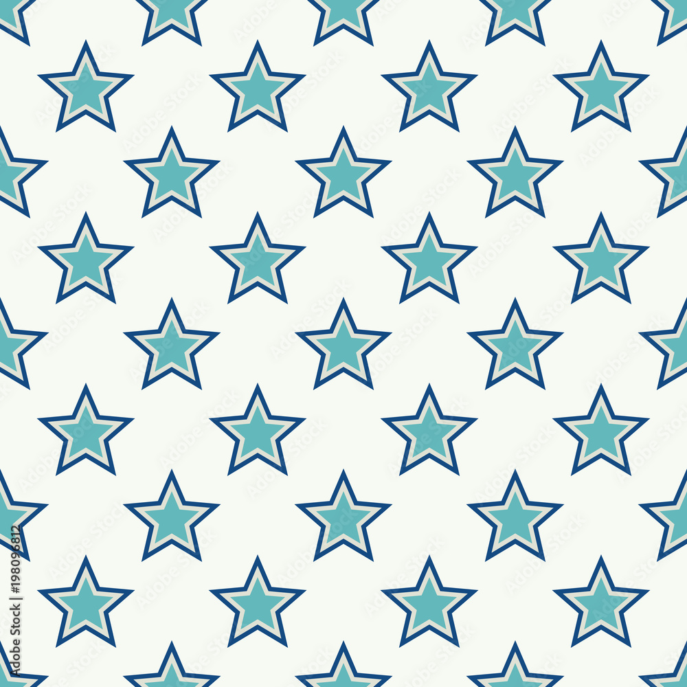 Abstract seamless stars pattern. Abstract seamless stars pattern.