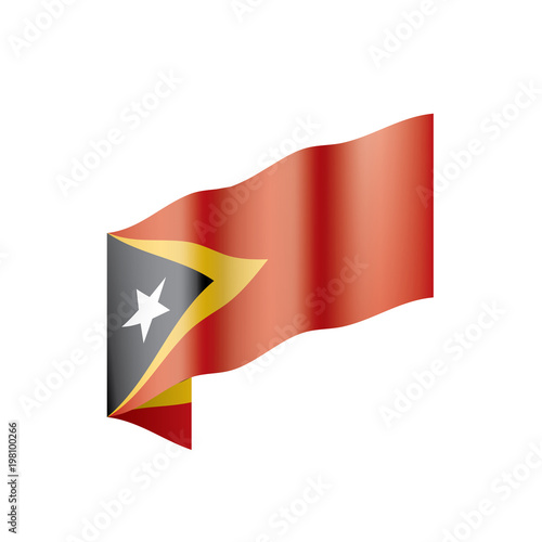 Free Download east timor flag, vector illustration - GFXLoad