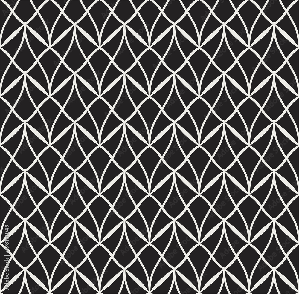 Fototapeta premium Seamless Art Deco Pattern. Stylish antique background.