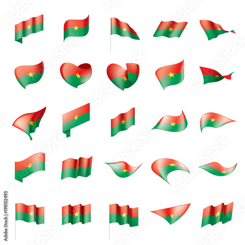 Free Download Burkina Faso flag, vector illustration - GFXLoad