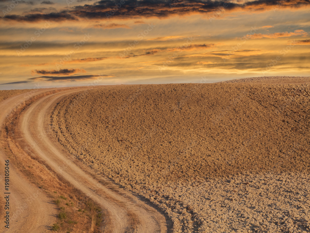 Naklejka premium Toscana d'Autore, immagini e panorami da ricordare - Terra e sassi
