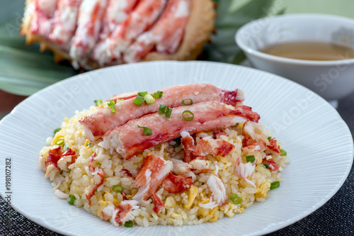 豪華カニチャーハン