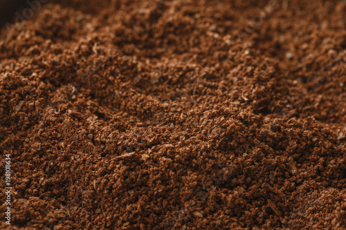 Ground coffee background
