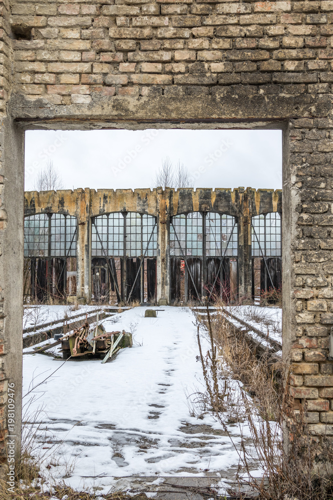 Lost Places in Deutschland - verlassenes Bahngelände