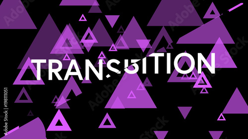Floating Shapes Transition
