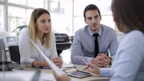 Handshake After Successful Car Purchase Agreement