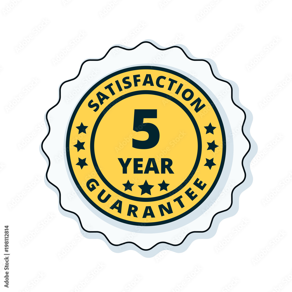 5 Year Guarantee 5 Year Guarantee