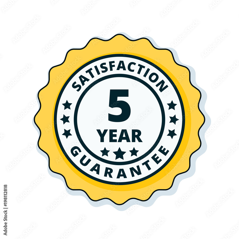 5 Year Guarantee 5 Year Guarantee