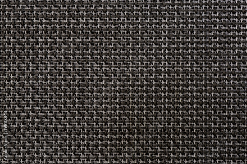 fabric acoustic mesh for speaker amplifier protection. Close up texture