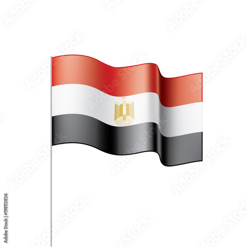 Egypt flag, vector illustration Free Download Egypt flag, vector illustration - GFXLoad
