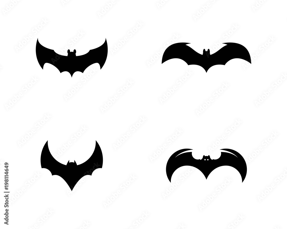 Naklejka premium ilustracja nietoperza