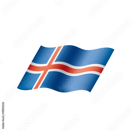 Free Download Iceland flag, vector illustration - GFXLoad