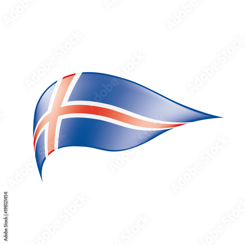 Iceland flag, vector illustration Free Download Iceland flag, vector illustration - GFXLoad