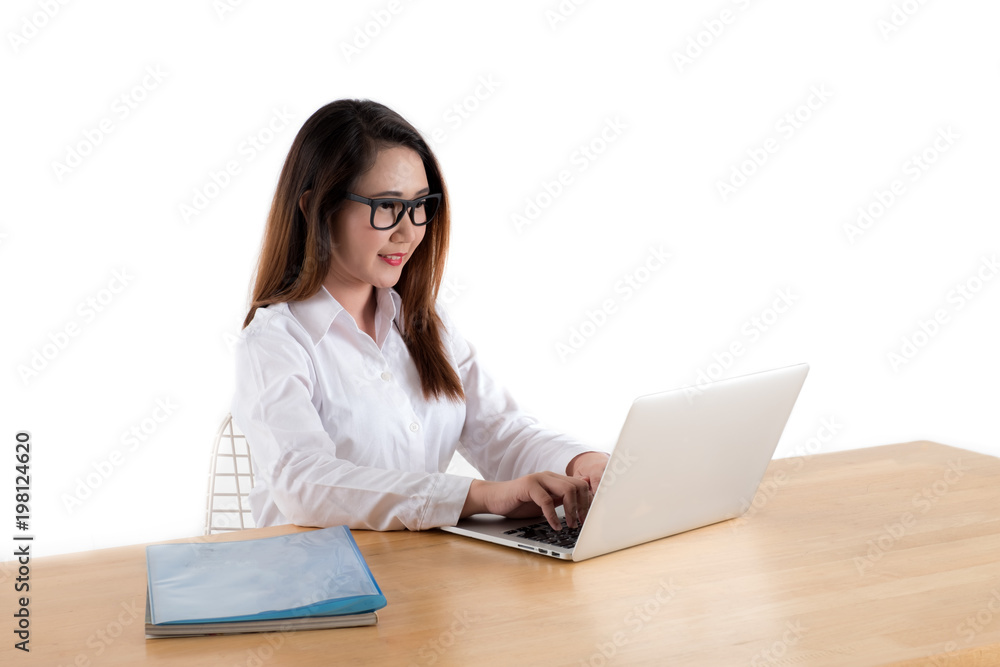 woman typing notebook computer woman typing notebook computer