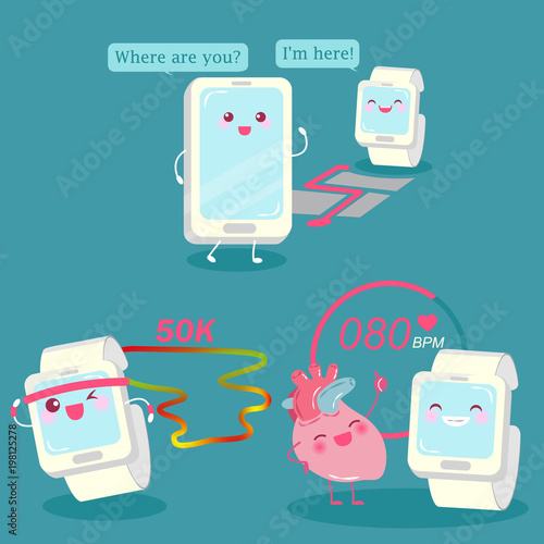 mobile phone record health concept