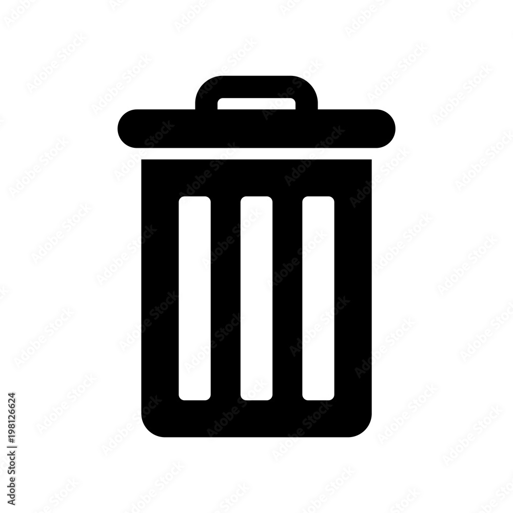 delete icon isolated vector delete icon isolated vector