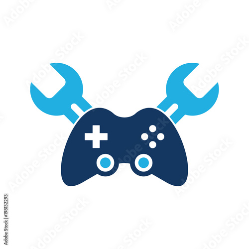 Fix Game Logo Icon Design