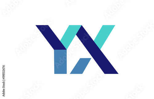 YX Ribbon Letter Logo