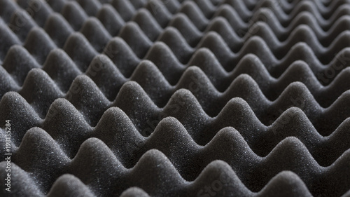 Gray Soundproof foam