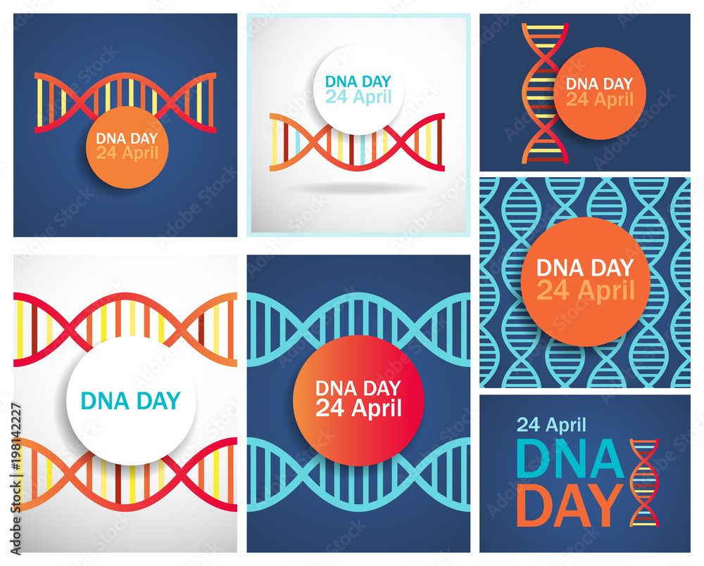 DNA day set.
