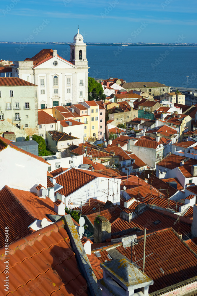 Fototapeta premium Alfama in Lisbon