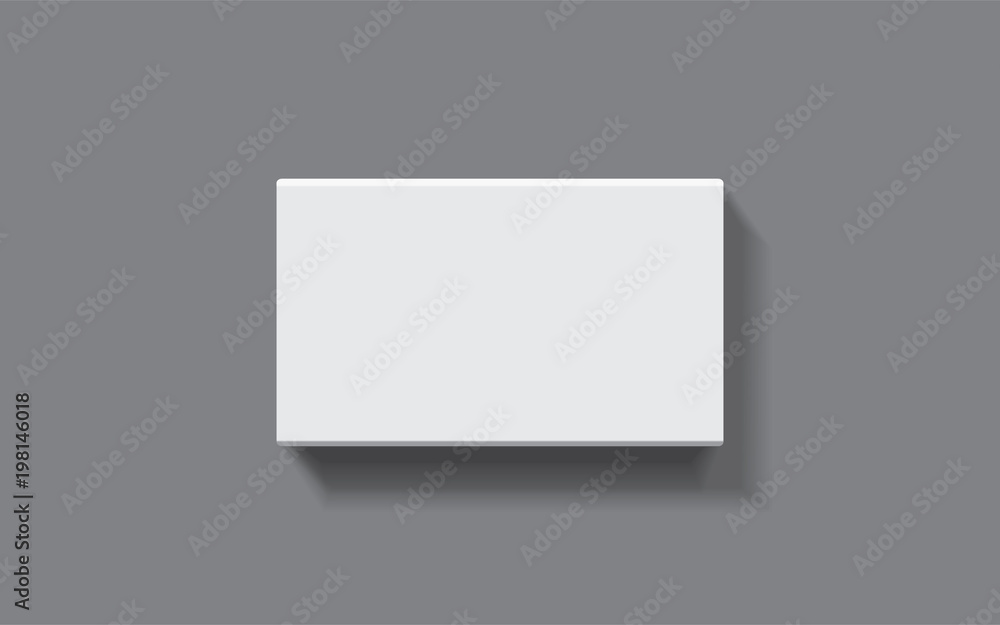 rectangular box on a dark background top view rectangular box on a dark background top view