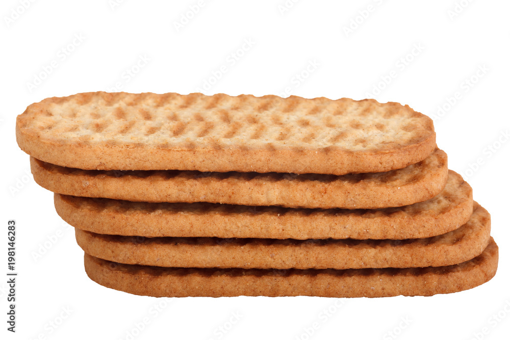 chip cookie isolated on white background chip cookie isolated on white background