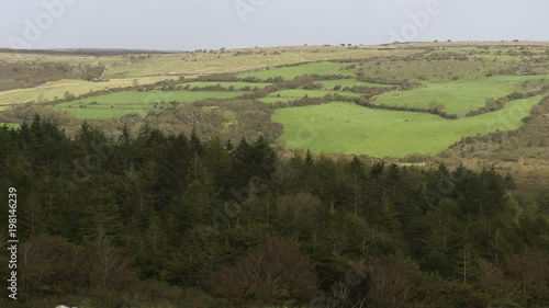 Wallpaper Mural A scenic wide shot of a green landscape in Ireland. Torontodigital.ca